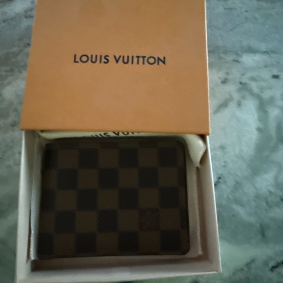 Louis Vuitton Other - Louis Vuitton Brown & Dark Brown Damier Canvas Men's Wallet